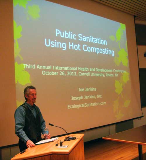 Joe Jenkins speaking at Cornell, October 26, 2013 Joe Jenkins speaking at Cornell, October 26, 2013